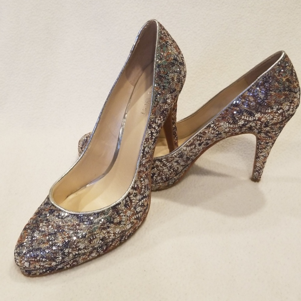 Nine West Glitter Pumps.